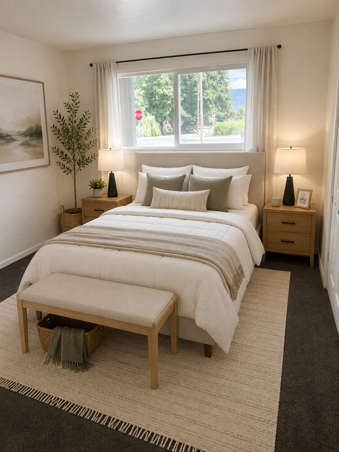 Spacious Bedrooms